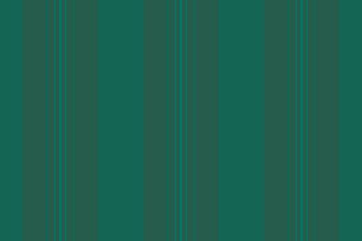 Telvet seamless textile vertical, lined fabric background. Firect pattern stripe texture lines in teal color. vector