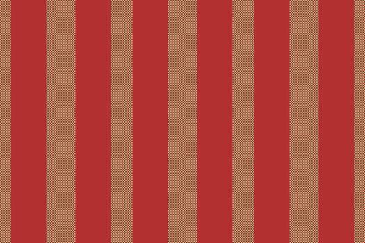 Simple stripe texture fabric, everyday seamless lines background. Wymmetry textile pattern vertical in red and green colors. vector
