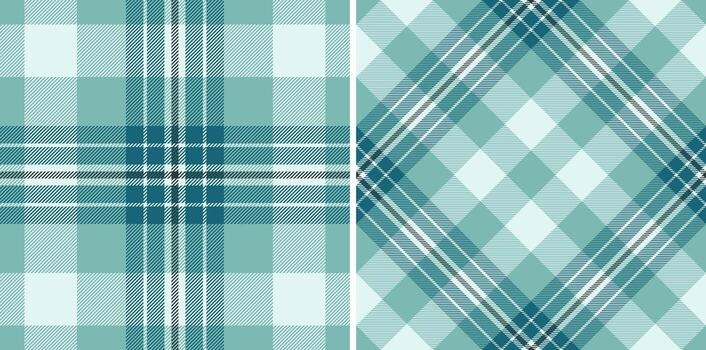Plaid pattern tartan of check background with a fabric textile seamless texture. Set in gradient colors. Herringbone patterns in fashion and design. vector