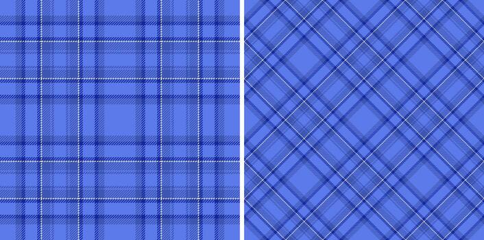 textil sin costura de tela modelo tartán con un textura tartán cheque antecedentes. conjunto en invierno colores. geométrico único identidad diseño. vector