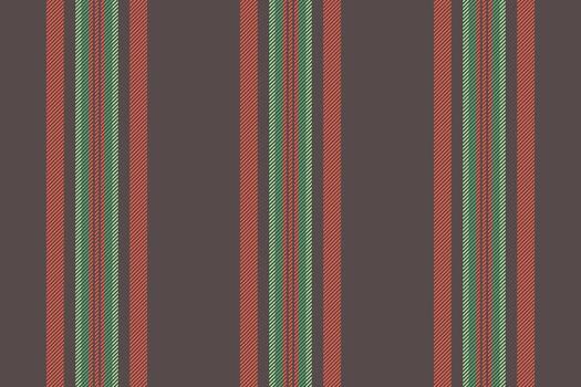 Seamless striped fabric pattern. Textural design, perfect for backgrounds, textiles, or graphic elements. Earthy tones, timeless style, versatile adaptable. vector
