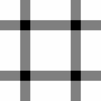 Abstract grid pattern. Intersecting gray lines create a modern, minimalist design on a white background. Versatile for backgrounds, overlays, or conceptual illustrations. vector