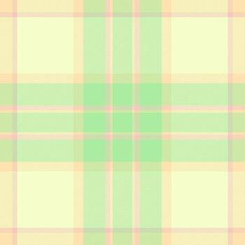 Flowing fabric check, royalty background seamless plaid. Customize tartan pattern texture textile in light and green colors. vector