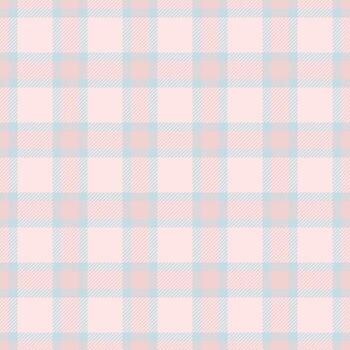 Pastel plaid pattern. A seamless blend of pink and blue. Great for backgrounds, fabrics, or adding a gentle touch to any design project. Versatile and modern. vector
