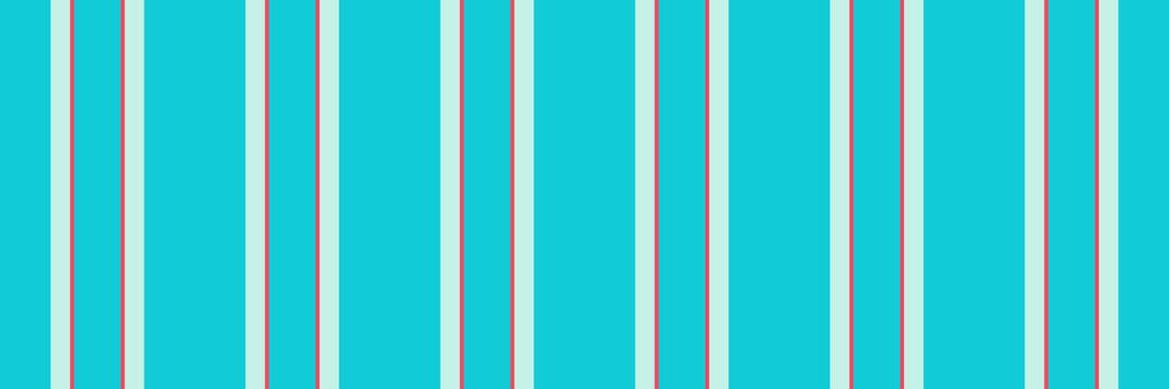 Apartment background fabric vertical, cultural seamless textile stripe. Tile texture lines pattern in cyan and light colors. vector