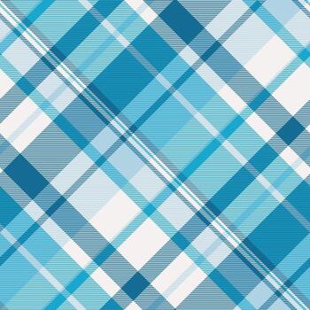 blandura tartán cheque , multicolor sin costura tartán antecedentes. célula tela modelo textil textura en cian y blanco colores. vector