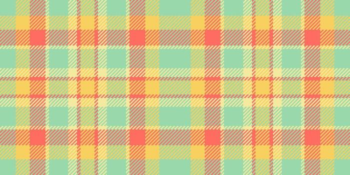 Crossed textile plaid texture, complexity tartan seamless. Multi fabric background pattern check in light and amber colors. vector
