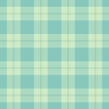pequeño antecedentes sin costura , festivo cheque tartán tartán. regular tela textura textil modelo en ligero y verde azulado colores. vector