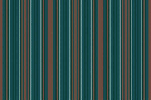 Classic striped pattern in teal and brown hues. A versatile design, perfect for backgrounds, textiles, or creative projects needing a structured, timeless look. vector