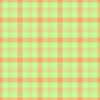 pastel melocotón y Lima verde tartán modelo. Perfecto para textil diseño, sitio web antecedentes, o elaboración proyectos esta alegre, sutil textura evoca sentimientos de primavera y calor. vector