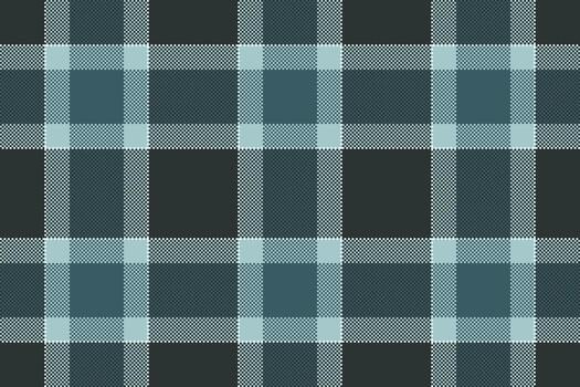 Classic tartan pattern featuring cool blues grays. Timeless textile design perfect for backgrounds, branding, or adding a touch of rustic charm. Versatile and visually appealing. vector