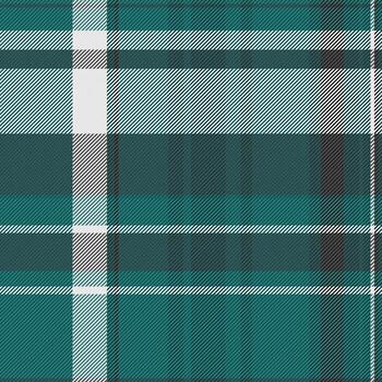 elegante verde azulado y blanco tartán modelo. Perfecto para textil diseño, moda, o sitio web antecedentes. sutil textura y apagado tonos crear un sofisticado, versátil diseño. vector