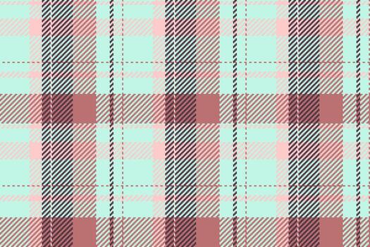 Patterned seamless tartan , revival check fabric textile. Hunter texture pattern background plaid in light and red colors. vector