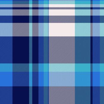 Blue checkered pattern with a fresh, modern look. Perfect for backgrounds, textiles, or design elements. Evokes calm, classic, and versatile aesthetics. vector
