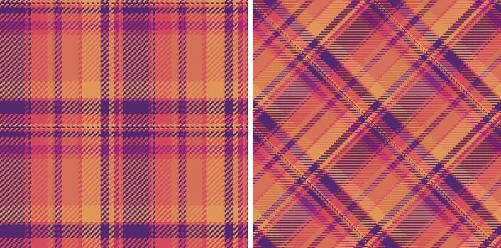 sin costura tartán modelo en cálido, atractivo tonos resumen tartán textura para diseño proyectos versátil fondo para textiles, artesanía, y digital Arte. vector