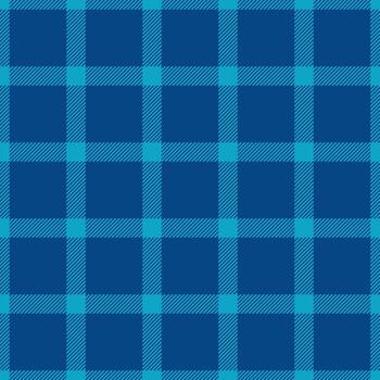 Classic blue plaid pattern. Repeating square design in cool tones, perfect for backgrounds, textiles, or graphic designs. A timeless and versatile texture. vector
