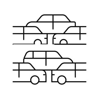 traffic flow highway road line icon entity vector