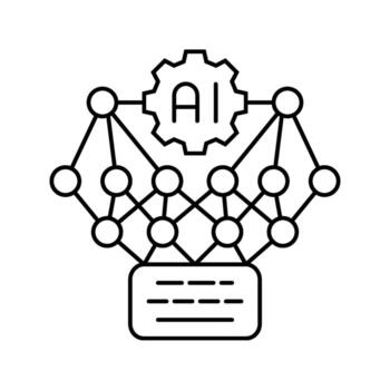 explainability ethical ai line icon entity vector