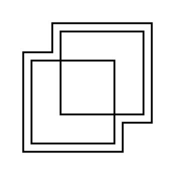 minimalist style line icon object vector