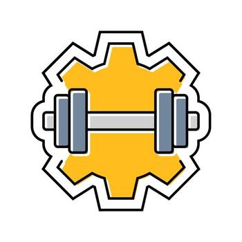 high load capacity color icon design vector