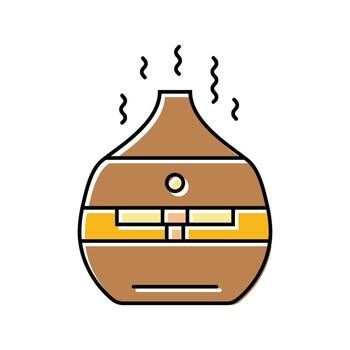 aromatherapy diffuser recovery wellness color icon thing vector