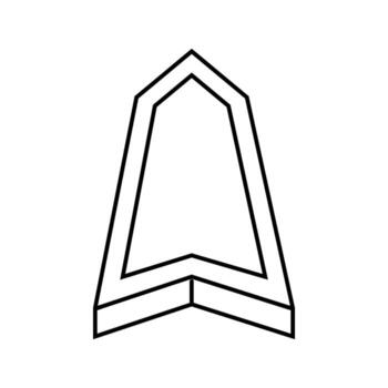 direccional flecha información línea icono componente vector