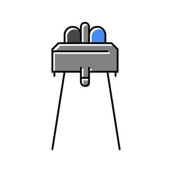 infrared sensor module color icon figure vector