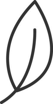 Tree Leaf Outline vector