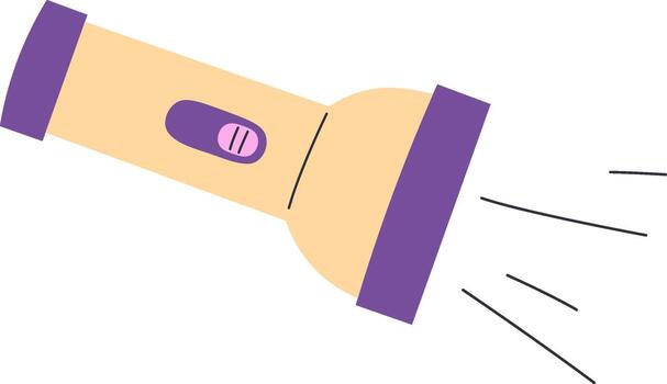 Flashlight Lighting Device vector