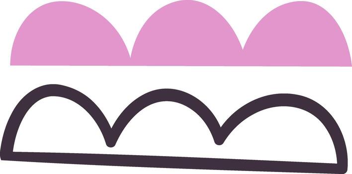 Abstract Waves Pattern vector