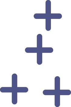 Abstract Pluses Pattern vector