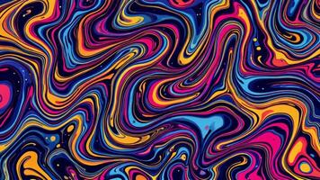 vibrante arremolinándose vistoso resumen modelo sin costura lazo para diseño antecedentes y animaciones video