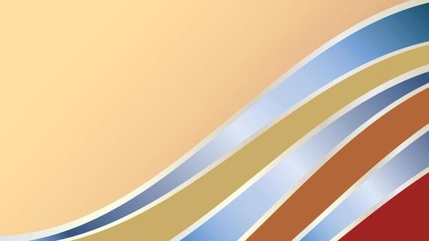 tierra tono rojo ola degradado rectángulo antecedentes vector