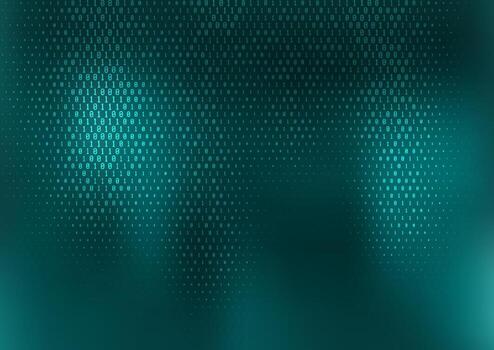 Abstract background with a binary code design vector