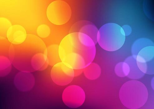 vistoso antecedentes con bokeh luces diseño vector
