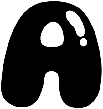 balão alfabeto carta, balões estilo Fonte Projeto uma. png