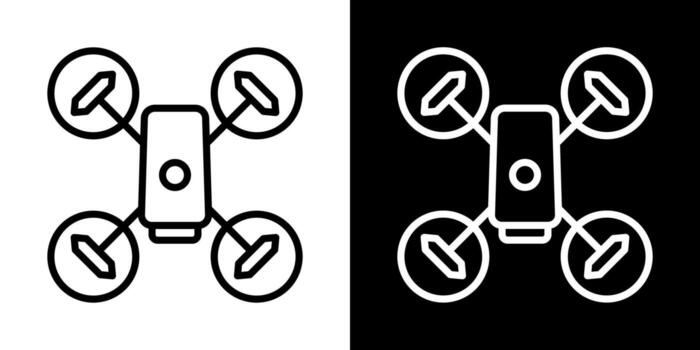 drone, modern, technology, icon outline style , illustration design graphic resource for web design, mobile apps, ui design and print. vector