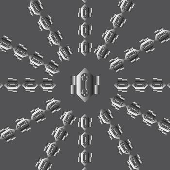 retro inspirado repitiendo geométrico loseta modelo vector