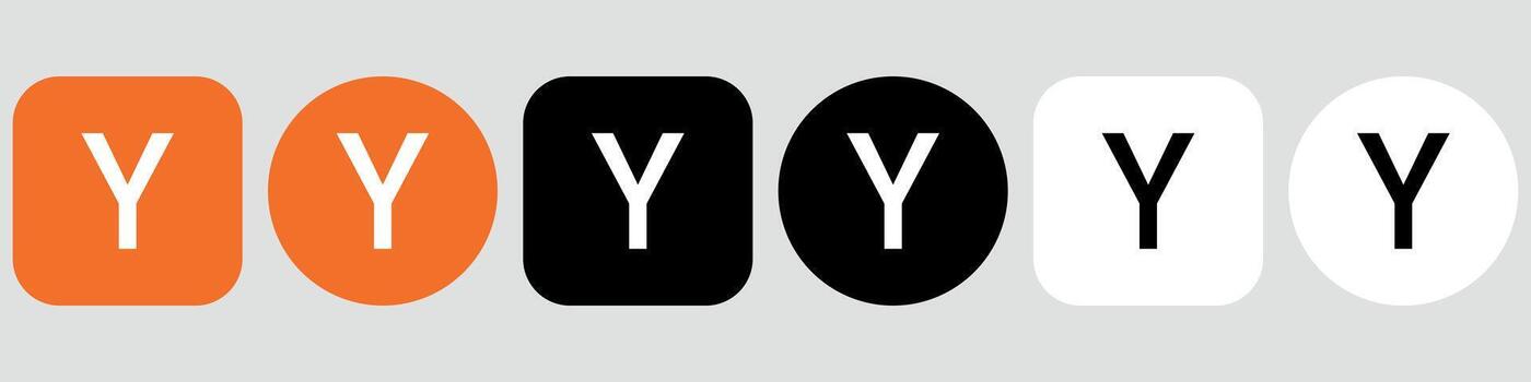 noticias de hackers logo manojo. noticias de hackers aplicación icono conjunto vector