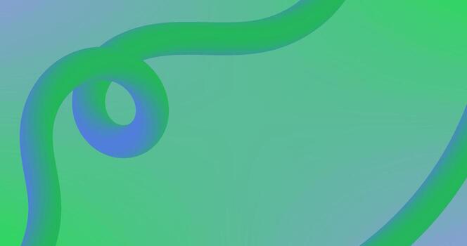 verde azul degradado antecedentes de curva fluido tubo y Copiar espacio vector