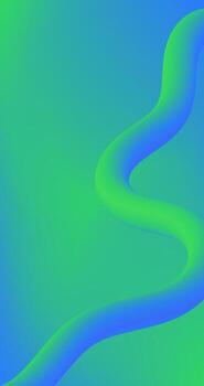 verde azul degradado resumen antecedentes con curvilíneo fluido línea y Copiar espacio vector