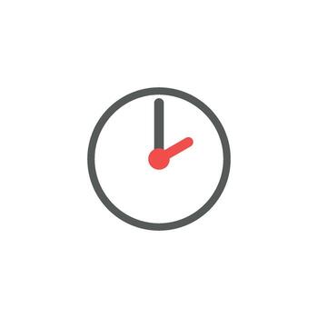 2 Clock Timer Icon Template vector