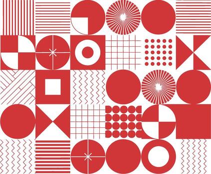 rojo geométrico modelo resumen diseño antecedentes para presentaciones sitios web vector