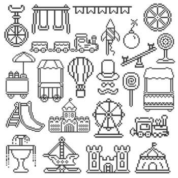 park object pixel vector