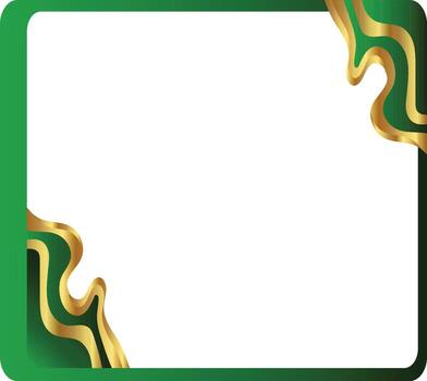 Elegant Certificate Frame with Abstract Golden Swirls luxury certificate border for diploma vector