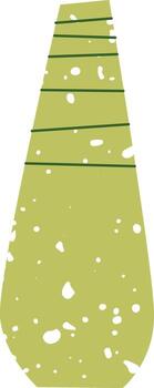 Vase With Splash Pattern vector