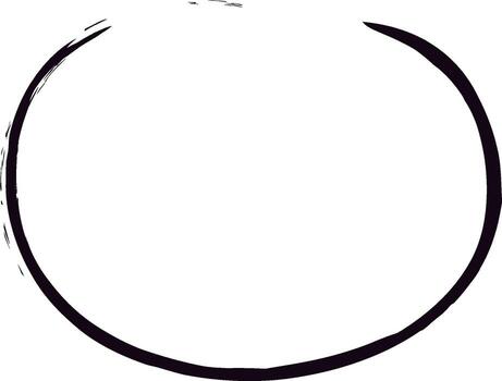 Circle Abstract Scribble vector