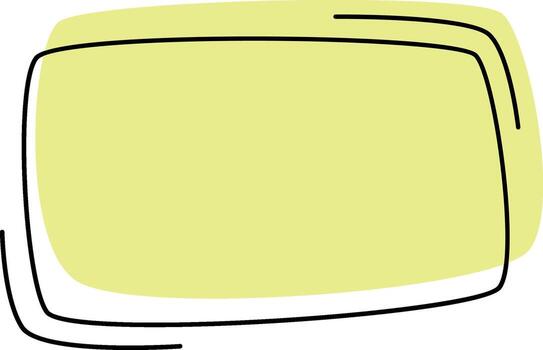 Abstract Text Box vector