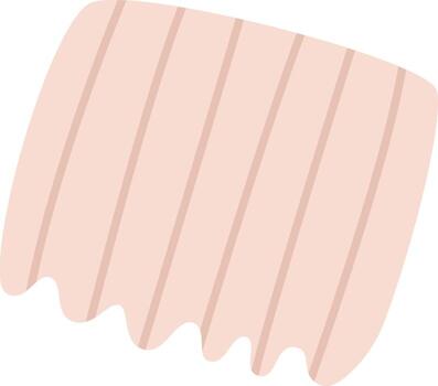 Textile Patch Hand Drawn vector