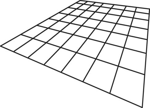 Lined Mesh Geometric vector